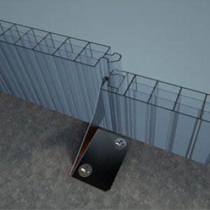 Mevcut yapılara ankraj için paslanmaz çelik plakaların yerleştirilmesi